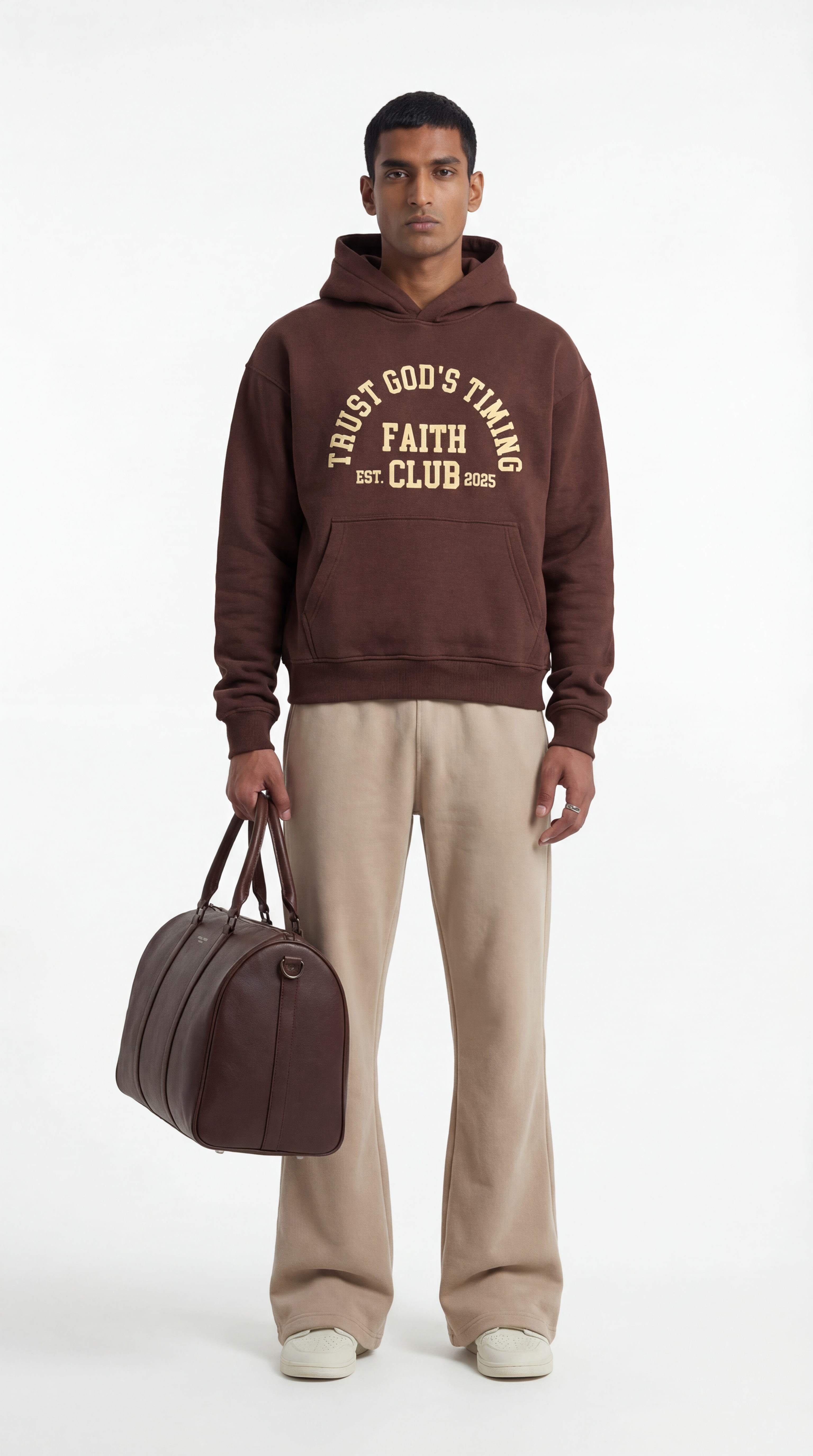 Faith Club™ Hoodie – Mocha